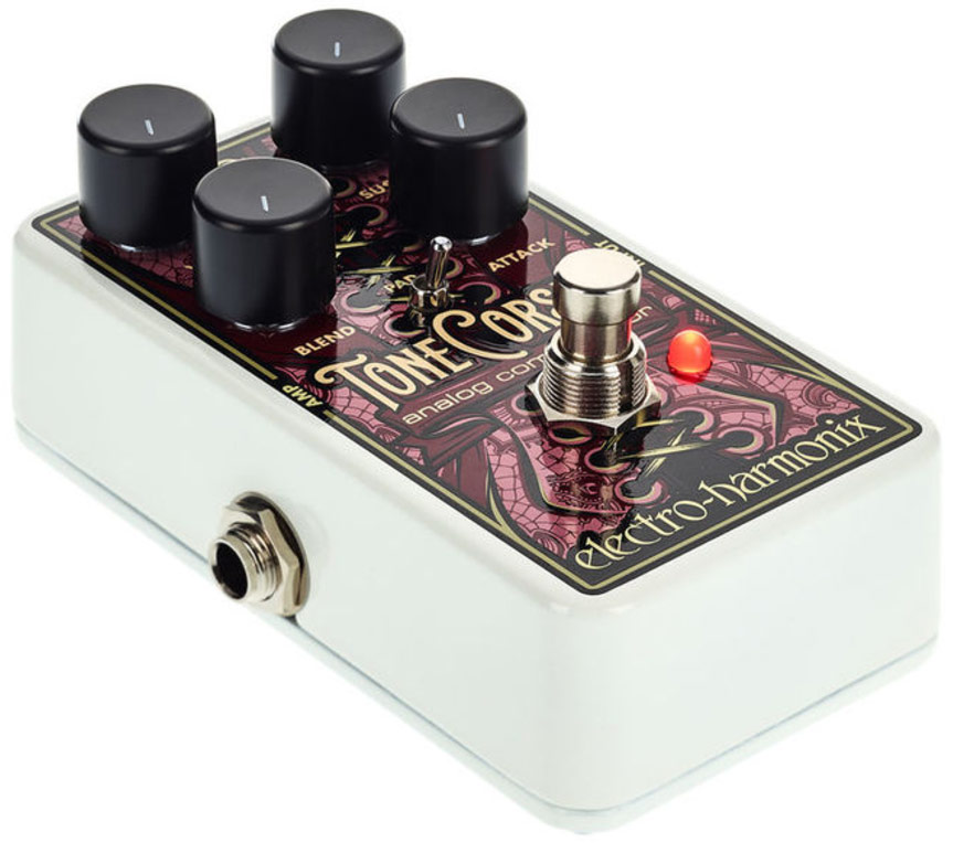 Electro Harmonix Tone Corset Analog Compressor - Compressor, sustain & noise gate effect pedal for bass - Variation 1