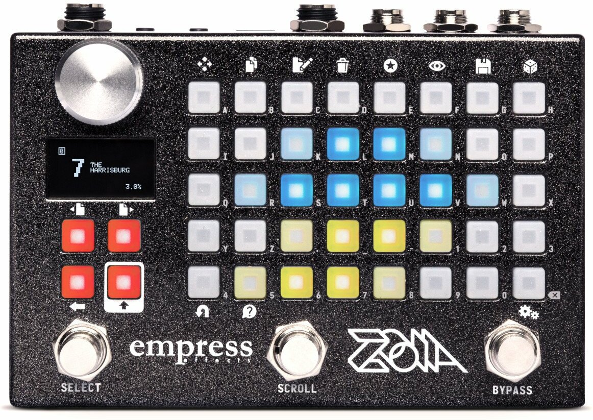 Empress Zoia - Modulation, chorus, flanger, phaser & tremolo effect pedal - Main picture