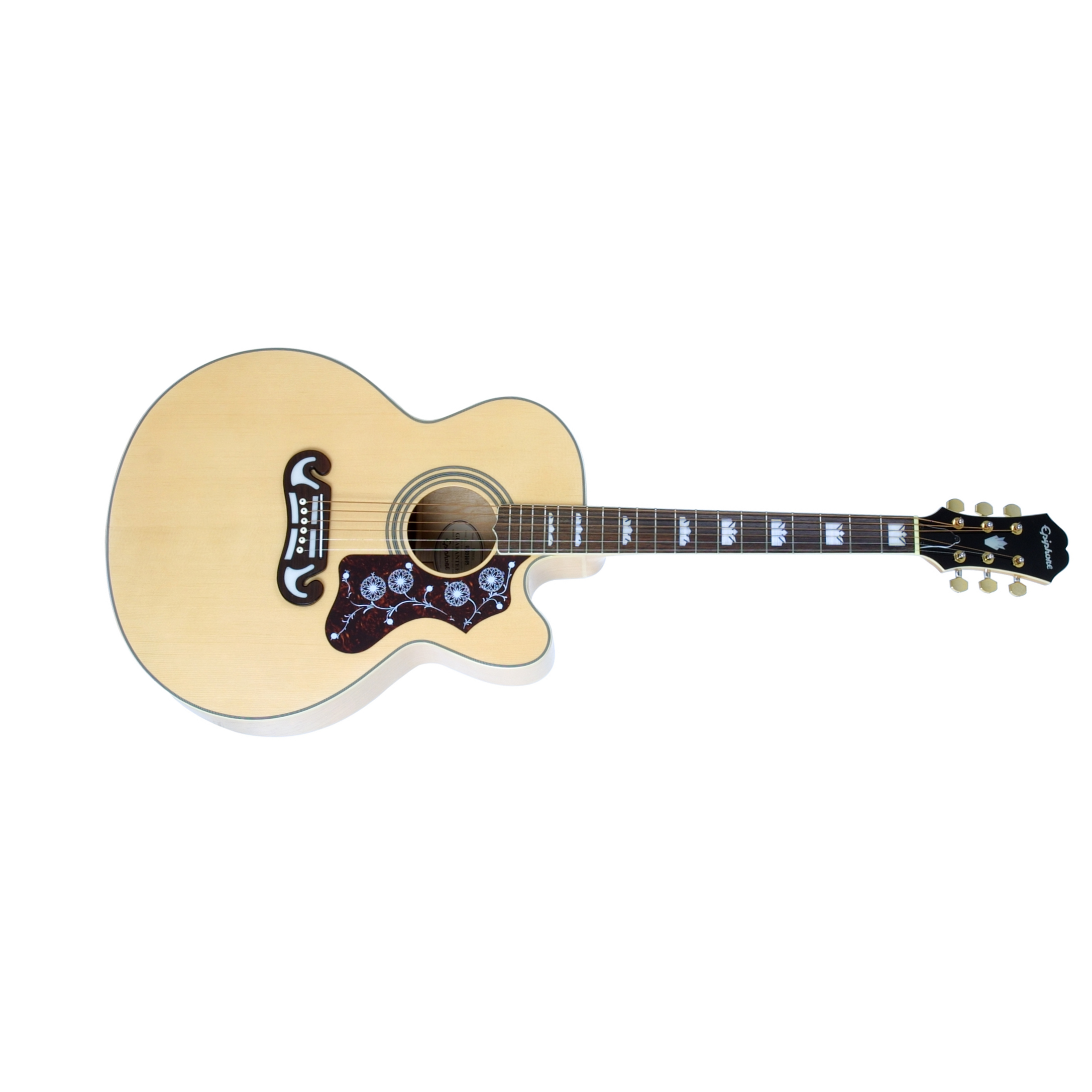 Epiphone Ej-200sce Jumbo Cw Gh - Natural - Acoustic guitar & electro - Main picture