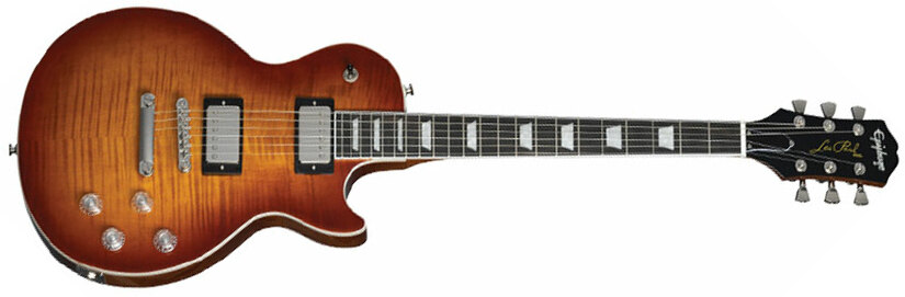 Epiphone Les Paul Modern Figured Inspired By 2h Ht Eb - Mojave Burst - Single cut electric guitar - Main picture