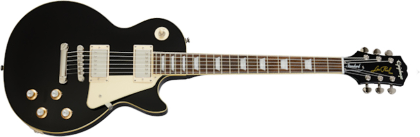 Epiphone Les Paul Standard 60s 2h Ht Rw - Ebony - Single cut electric guitar - Main picture