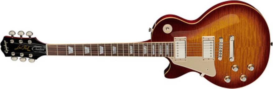 Epiphone Les Paul Standard 60s Gaucher 2h Ht Rw - Iced Tea - Left-handed electric guitar - Main picture