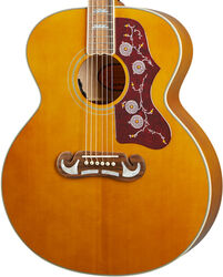 Folk guitar Epiphone Inspired by Gibson J-200 - Aged antique natural 