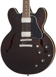 Signature electric guitar Epiphone Jim James ES-335 - Seventies walnut