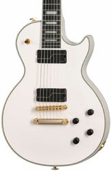 7 string electric guitar Epiphone Matt Heafy Les Paul Custom Origins 7-String - Bone white