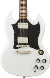 Double cut electric guitar Epiphone SG Standard - Alpine white