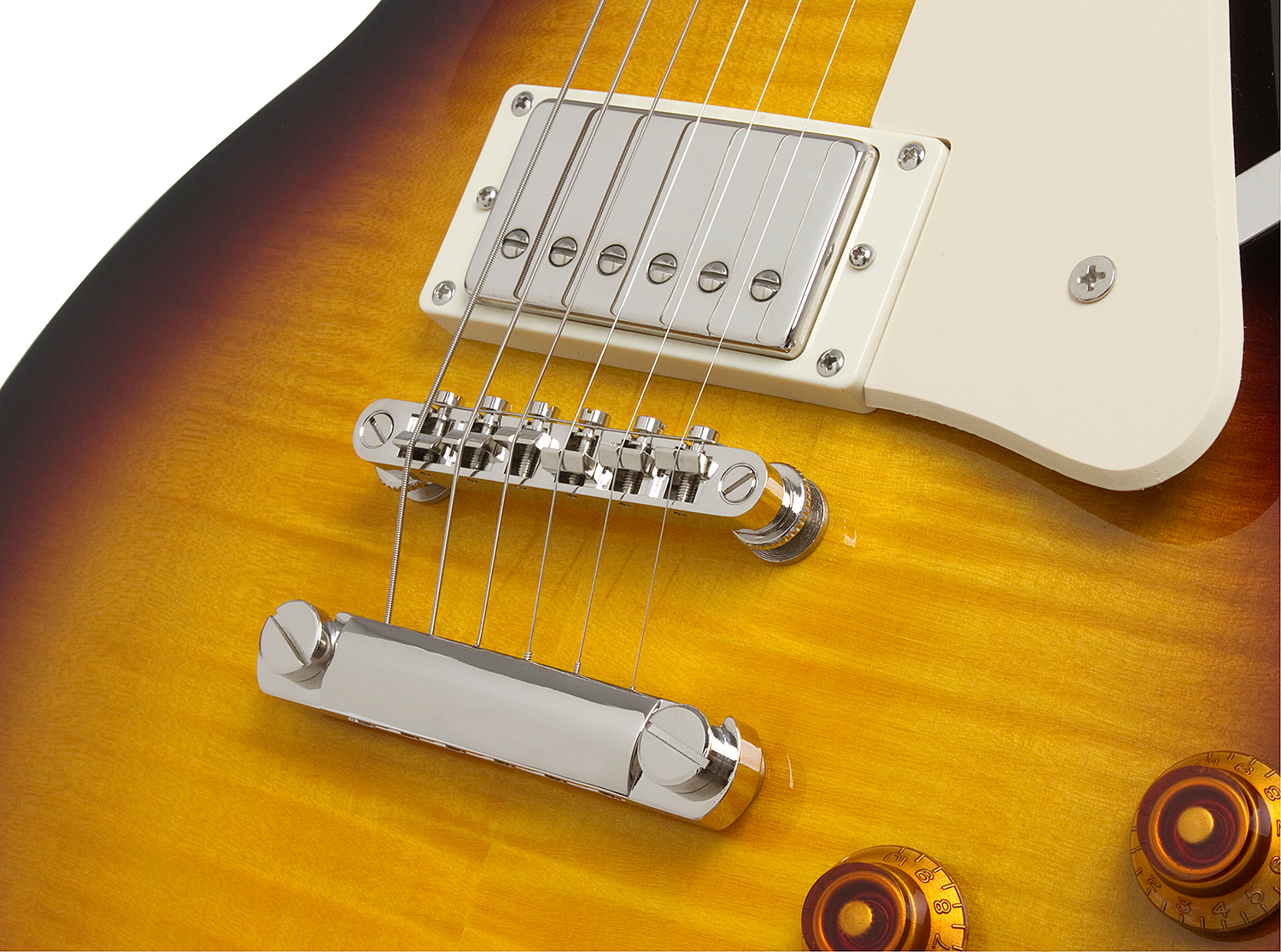 Epiphone Les Paul Standard Plus Top Pro Ch - Vintage Sunburst - Single cut electric guitar - Variation 3