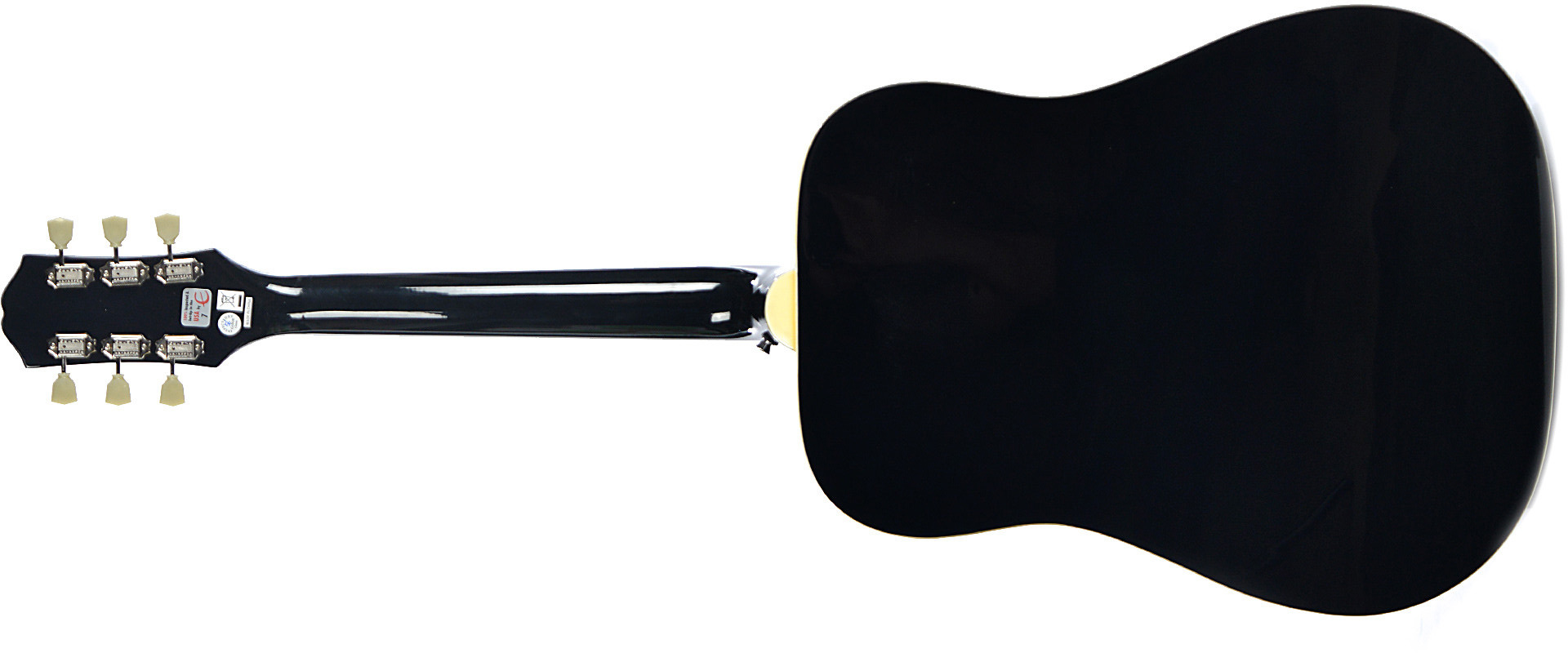 Epiphone Pro-1 Acoustic Dreadnought Epicea Acajou - Ebony - Acoustic guitar & electro - Variation 2