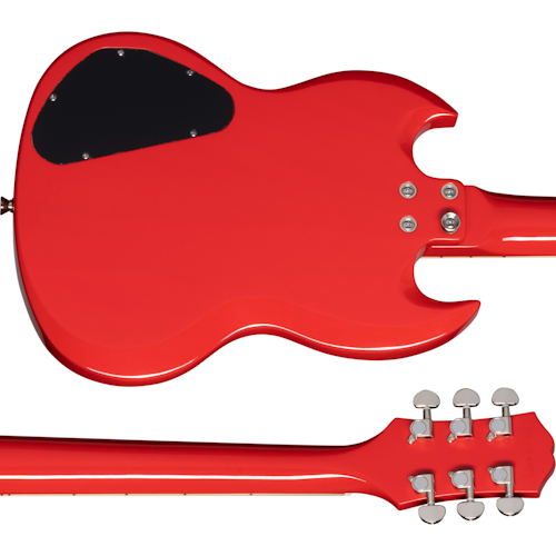 Epiphone Sg Power Players 2h Ht Lau - Lava Red - Electric guitar for kids - Variation 1