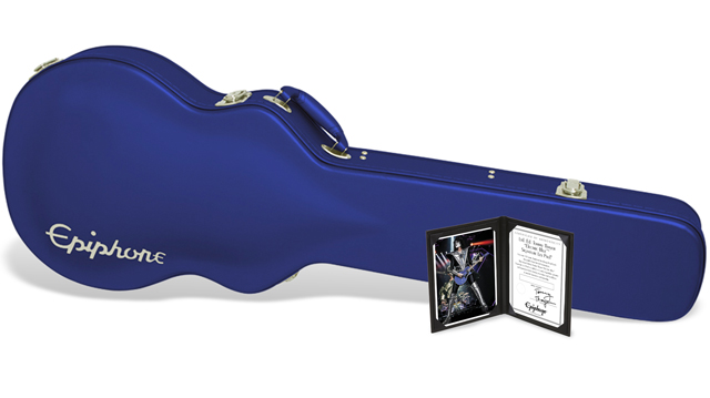 Epiphone Tommy Thayer Les Paul Electric Blue Outfit Signature 2h Ht Lau - Blue - Single cut electric guitar - Variation 4