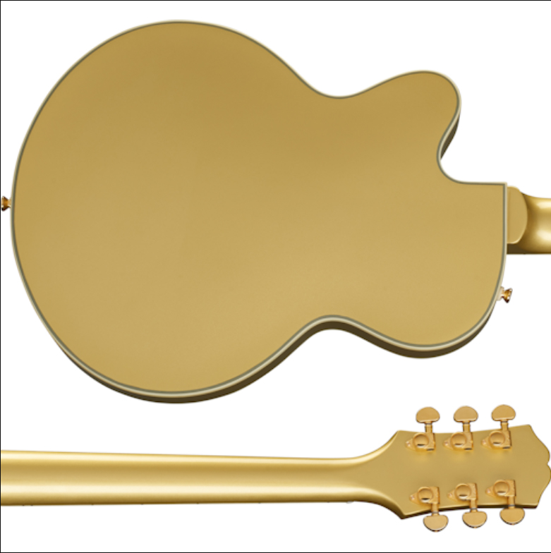 Epiphone Uptown Kat Es Original 2h Ht Eb - Topaz Gold Metallic - Semi-hollow electric guitar - Variation 1