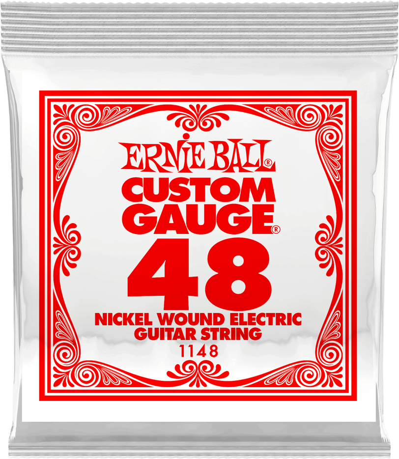 Ernie Ball Corde Au DÉtail Electric (1) 1148 Slinky Nickel Wound 48 - Electric guitar strings - Main picture