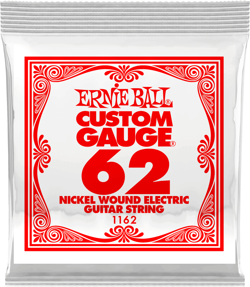 Ernie Ball Corde Au DÉtail Electric (1) 1162 Slinky Nickel Wound 62 - Electric guitar strings - Main picture