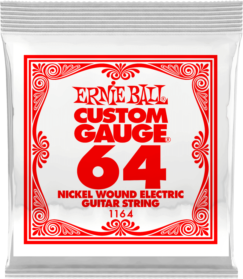 Ernie Ball Corde Au DÉtail Electric (1) 1164 Slinky Nickel Wound 64 - Electric guitar strings - Main picture