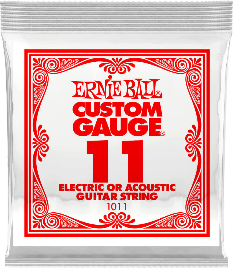 Ernie Ball Corde Au DÉtail Electric / Acoustic (1) 1011 Slinky Nickel Wound 11 - Electric guitar strings - Main picture