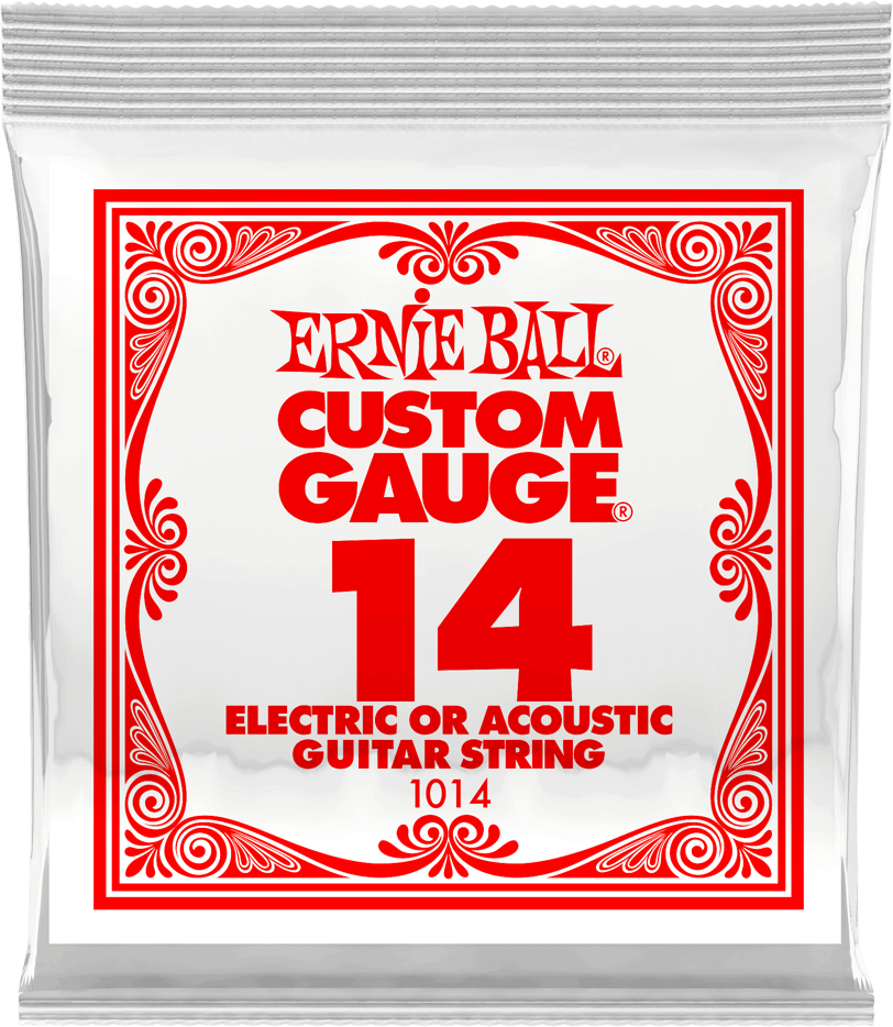 Ernie Ball Corde Au DÉtail Electric / Acoustic (1) 1014 Slinky Nickel Wound 14 - Electric guitar strings - Main picture