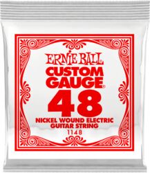 Electric guitar strings Ernie ball Electric (1) 1148 Slinky Nickel Wound 48 - String by unit