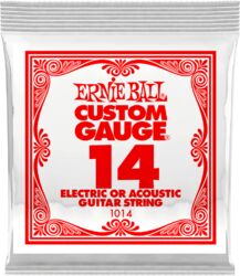 Electric guitar strings Ernie ball Electric / Acoustic (1) 1014 Slinky Nickel Wound 14 - String by unit