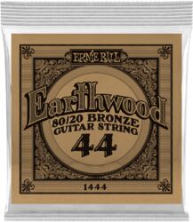 Acoustic guitar strings Ernie ball Folk (1) Earthwood 80/20 Bronze 044 - String by unit