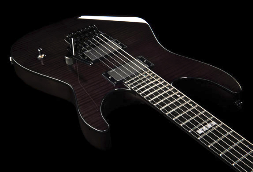 Esp E-ii M-ii Neck Thru Japon Hh Emg Fr Eb - See Thru Black - Str shape electric guitar - Variation 2