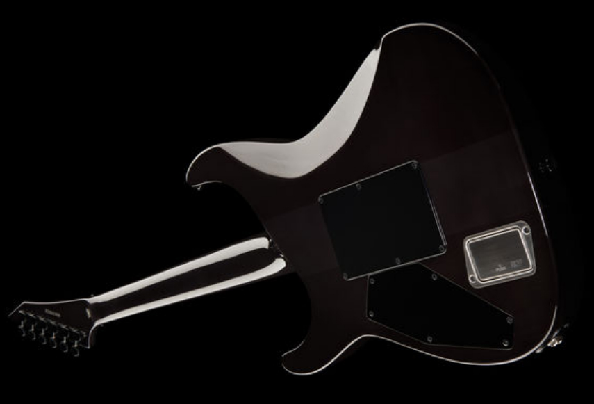 Esp E-ii M-ii Neck Thru Japon Hh Emg Fr Eb - See Thru Black - Str shape electric guitar - Variation 3