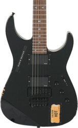 Str shape electric guitar Esp Custom Shop Kirk Hammett KH-2 Vintage (Japan)) - Distressed black