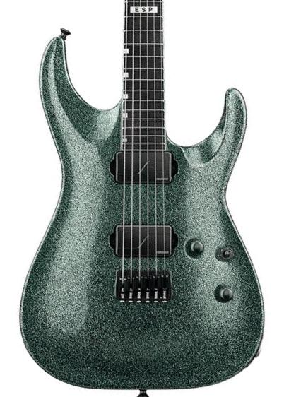 Str shape electric guitar Esp E-II Horizon NT HS (Japan) - Granite sparkle