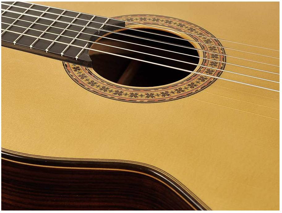 Esteve 8 Cedar 4/4 Cedre Palissandre Eb - Natural - Classical guitar 4/4 size - Variation 1