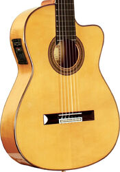 Classical guitar 4/4 size Esteve                         2GR5FCE FLAMENCA FISHMAN PREFIX PRO NATURAL GLOSS - Natural gloss