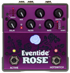 Reverb, delay & echo effect pedal Eventide Rose Modulated Delay
