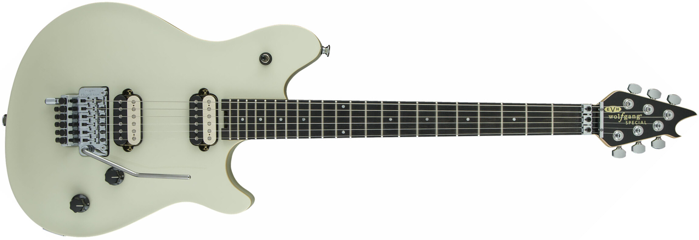 Evh Wolfgang Special Signature Mex 2h Fr Eb - Ivory - Double cut electric guitar - Main picture