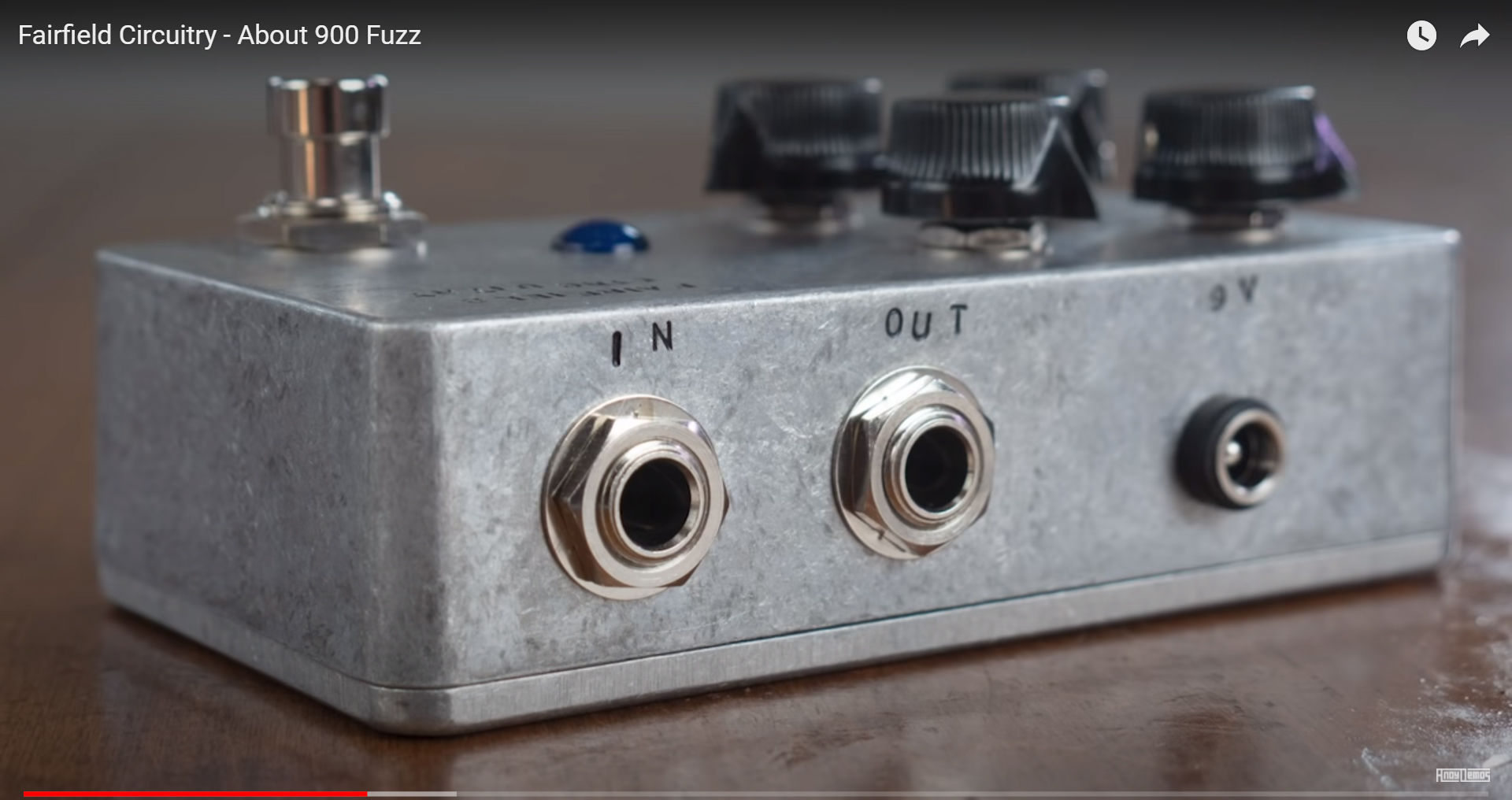 Fairfield Circuitry 900 Four Knob Fuzz - Overdrive, distortion & fuzz effect pedal - Variation 2