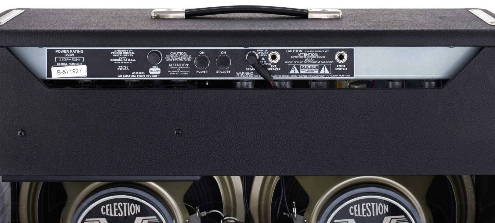 Fender ’68 Custom Twin Reverb Vintage Modified 85w 2x12 - Electric guitar combo amp - Variation 4