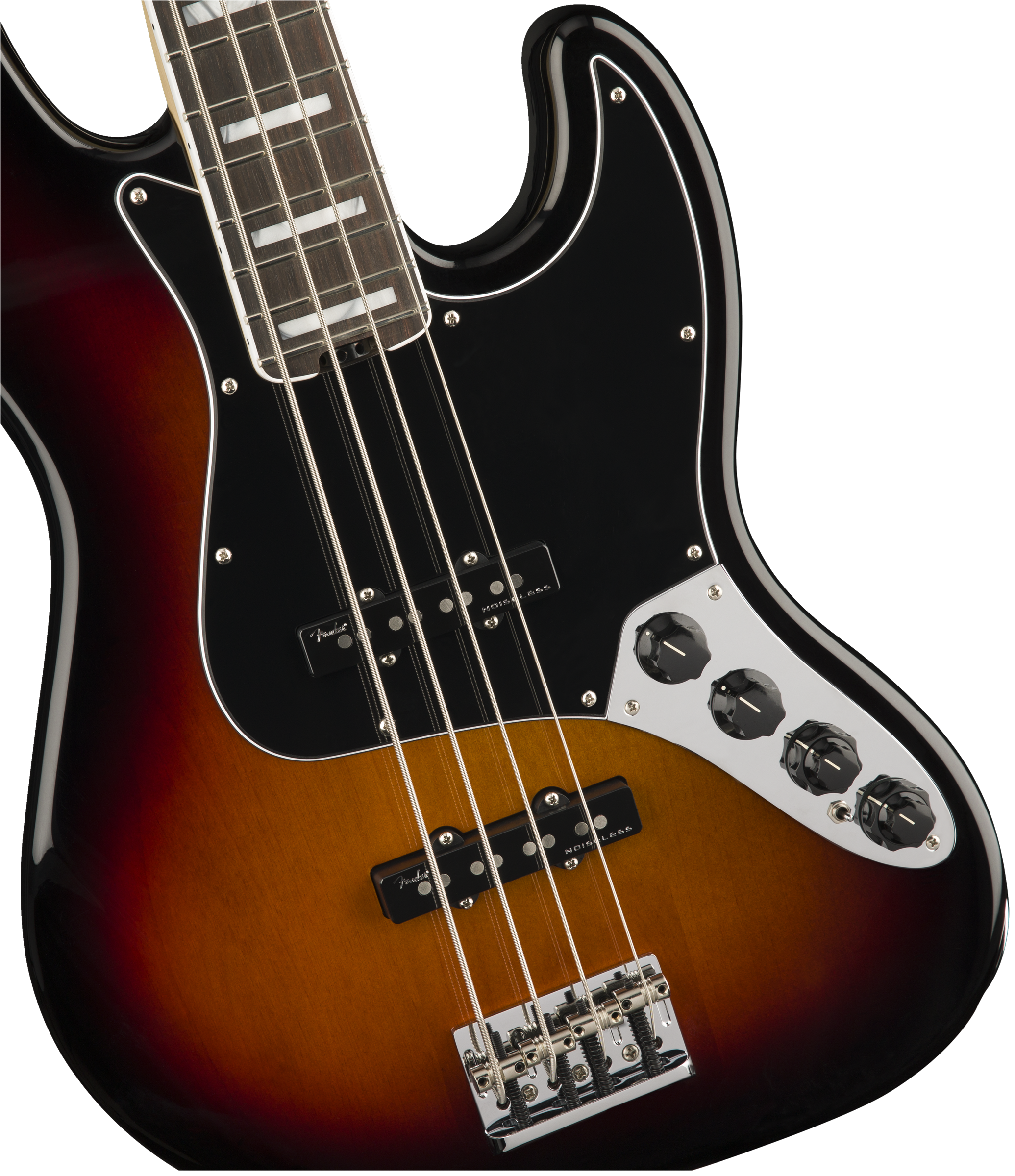 Fender Jazz Bass American Elite 2018 Usa Eb - 3 Color Sunburst - Solid body electric bass - Variation 2