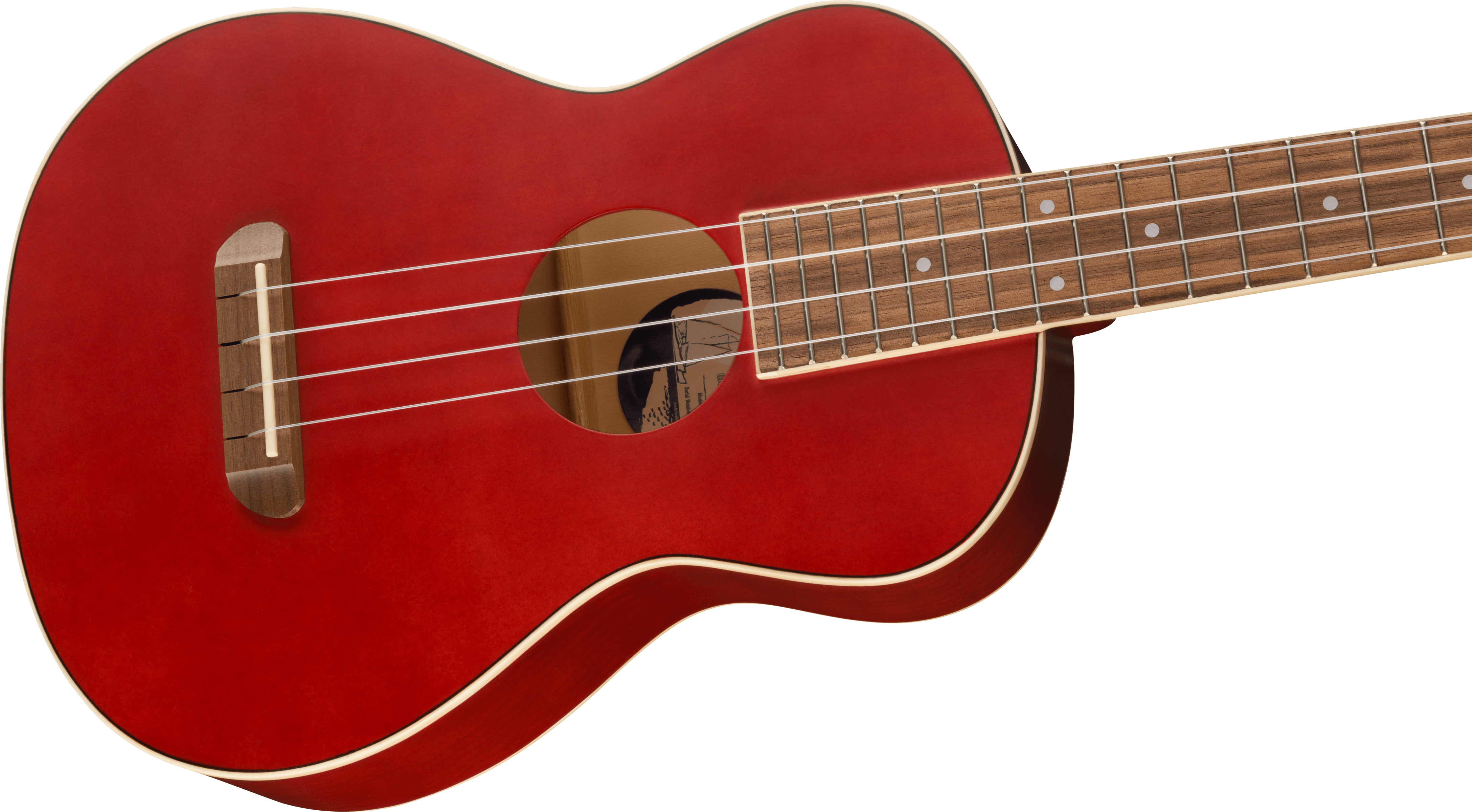 Fender Avalon Tenor Wal - Cherry - Ukulele - Variation 2