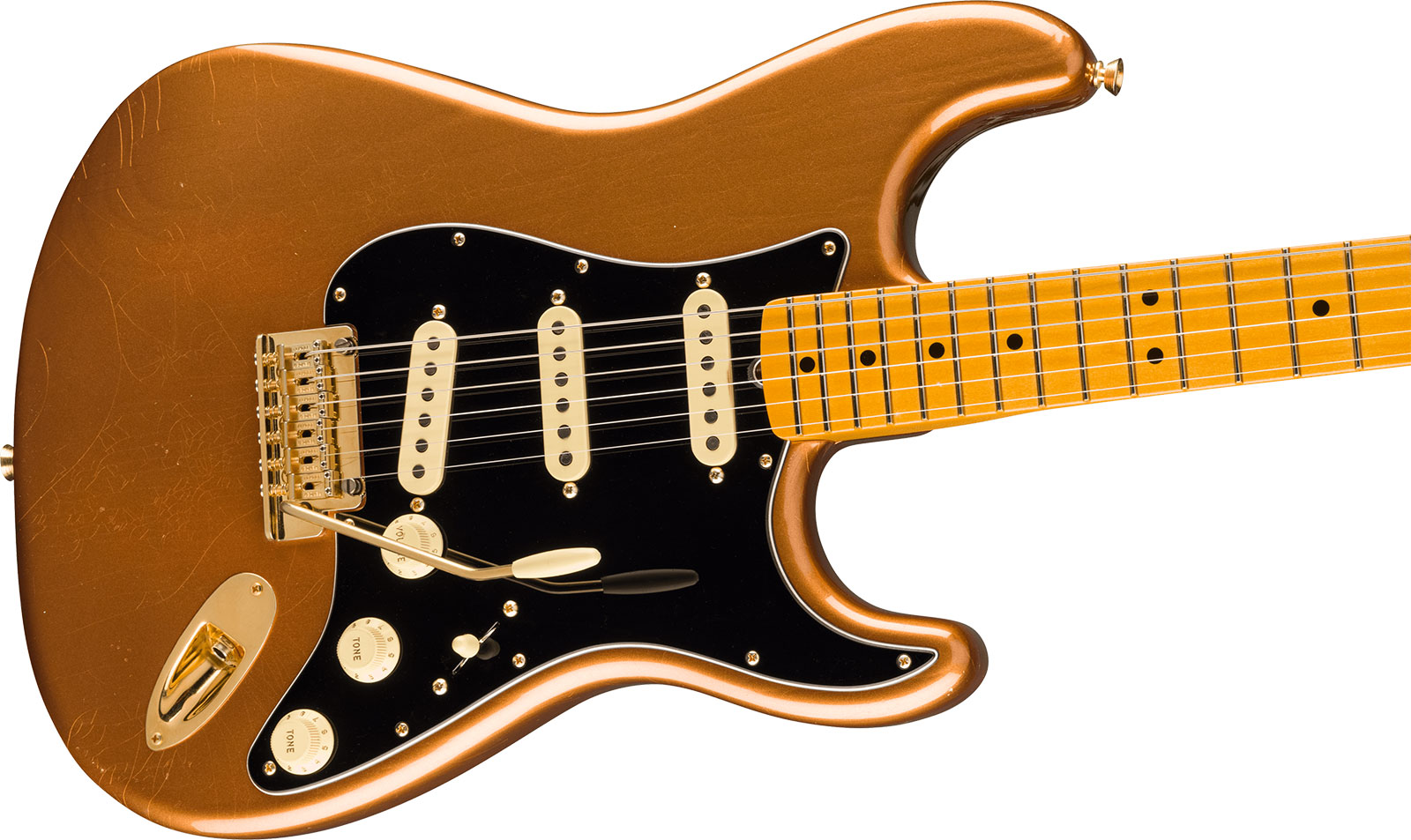 Fender Bruno Mars Strat Usa Signature 3s Trem Mn - Mars Mocha - Signature electric guitar - Variation 2