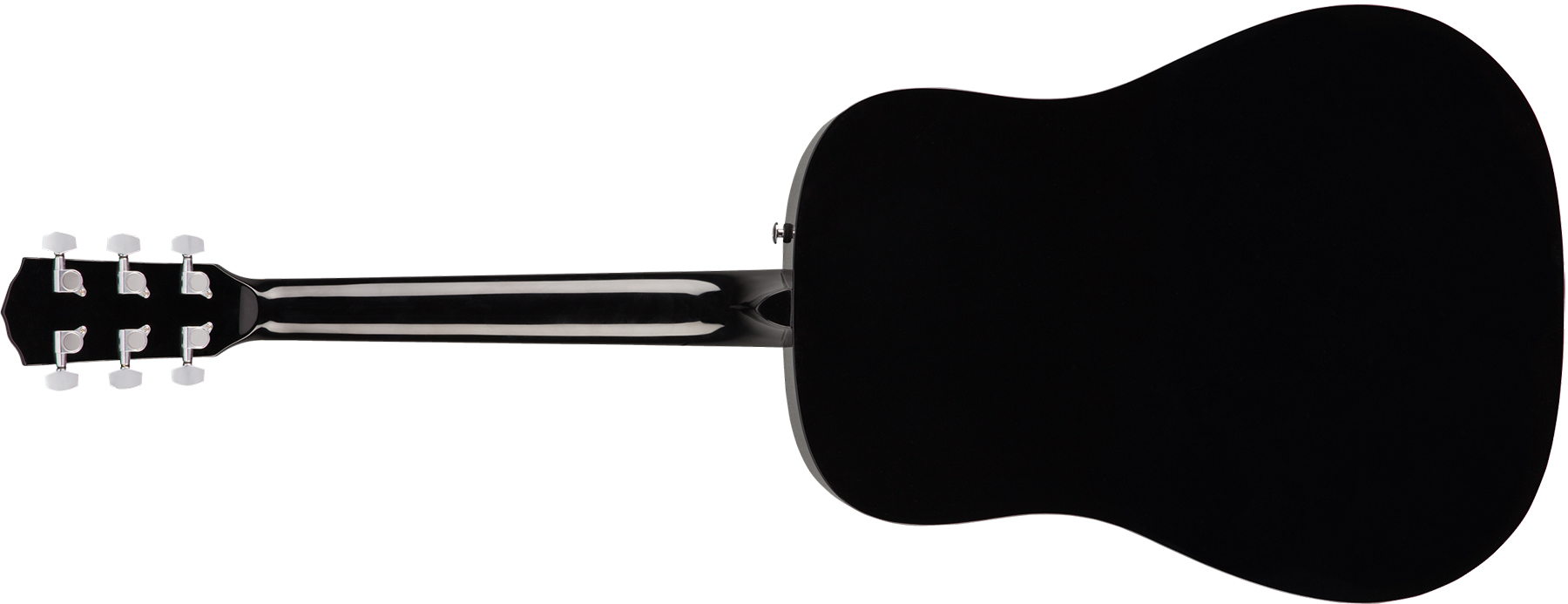 Fender Cd-60s 2019 Dreadnought Epicea Acajou Wal - Black - Acoustic guitar & electro - Variation 1