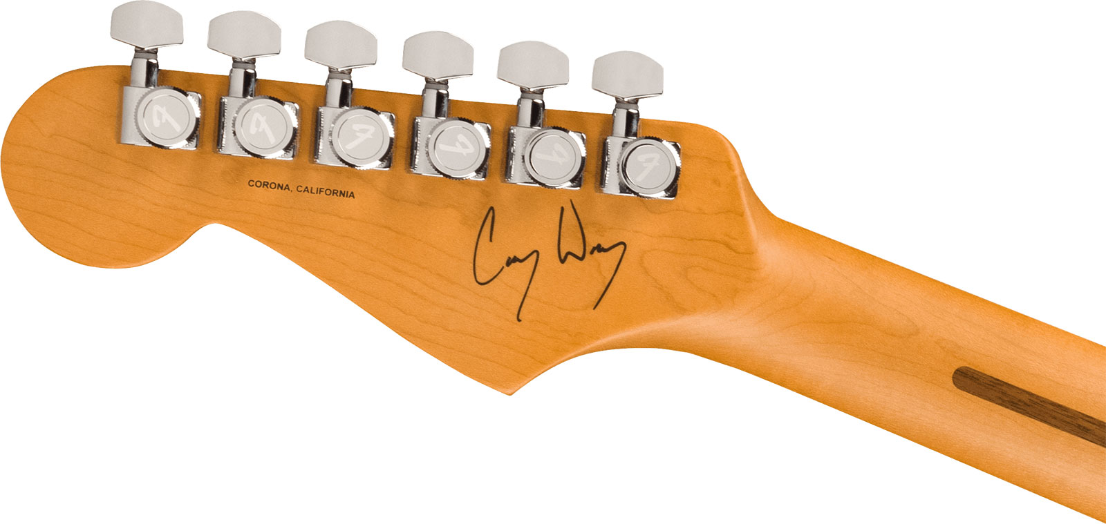 Fender Cory Wong Strat Ltd Signature Usa Stss Trem Rw - Daphne Blue - Str shape electric guitar - Variation 3
