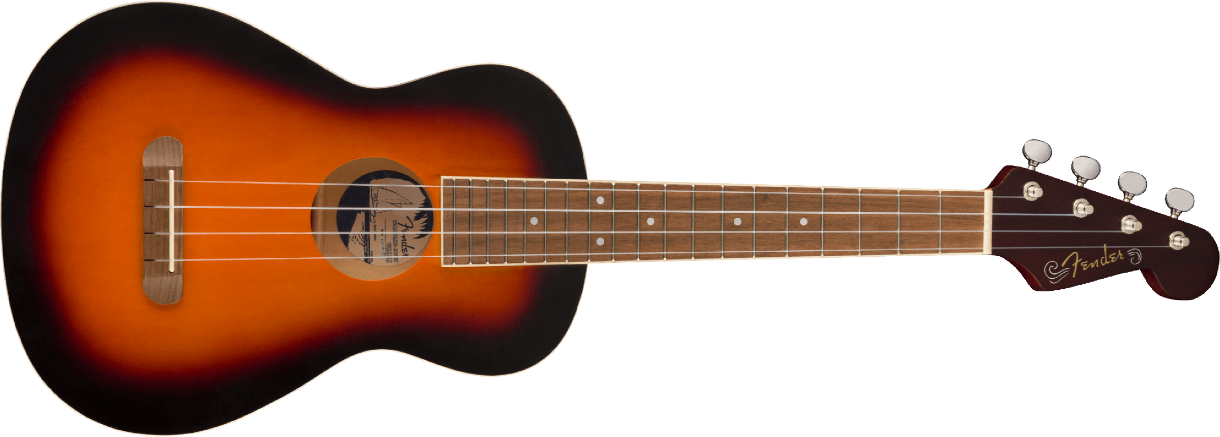 Fender Avalon Tenor Wal - 2-color Sunburst - Ukulele - Main picture