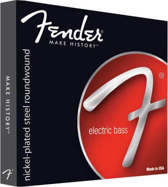 Fender Bass Nickel Plated Steel Roundwound 7250's 45-105 - Electric bass strings - Main picture