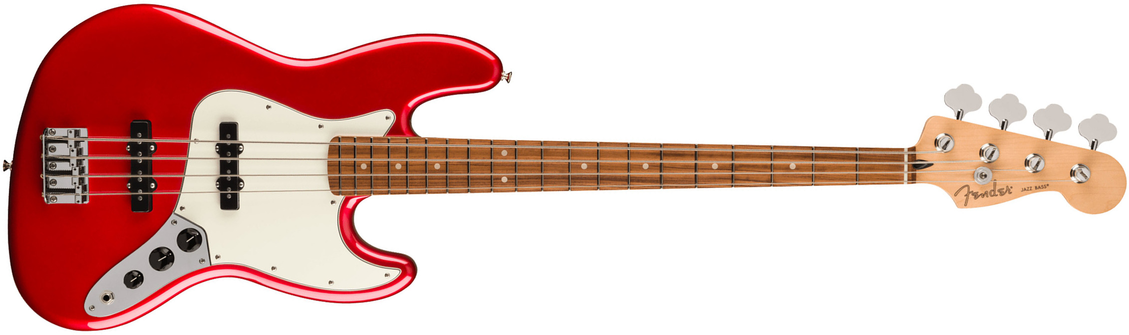 Fender Jazz Bass Player Mex 2023 Pf - Candy Apple Red - Solid body electric bass - Main picture