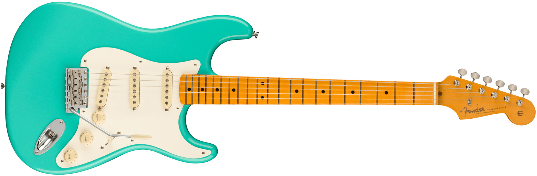 Fender Strat 1957 American Vintage Ii Usa 3s Trem Mn - Sea Foam Green - Str shape electric guitar - Main picture