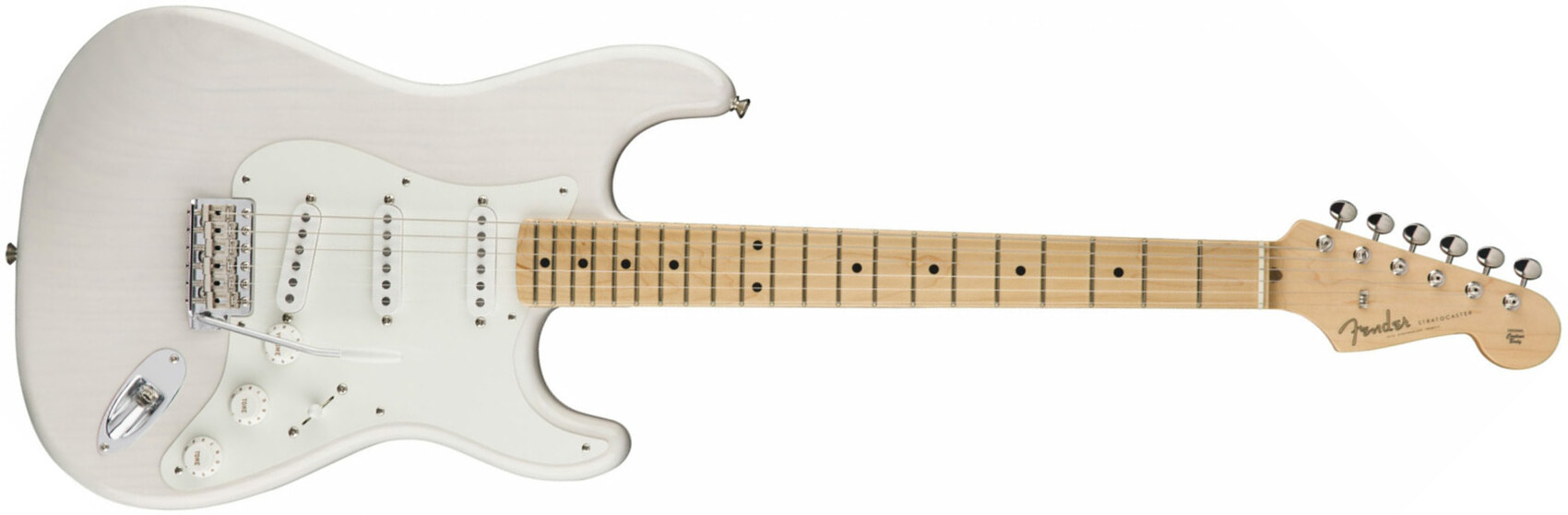 Fender Strat '50s American Original Usa Sss Mn - White Blonde - Str shape electric guitar - Main picture