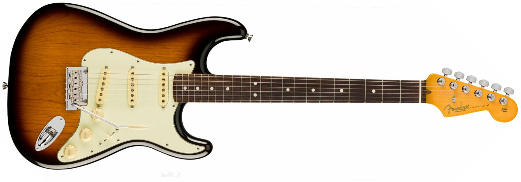 Fender Strat American Professional Ii 70th Anniversary Usa 3s Trem Rw - 2-color Sunburst - Str shape electric guitar - Main picture