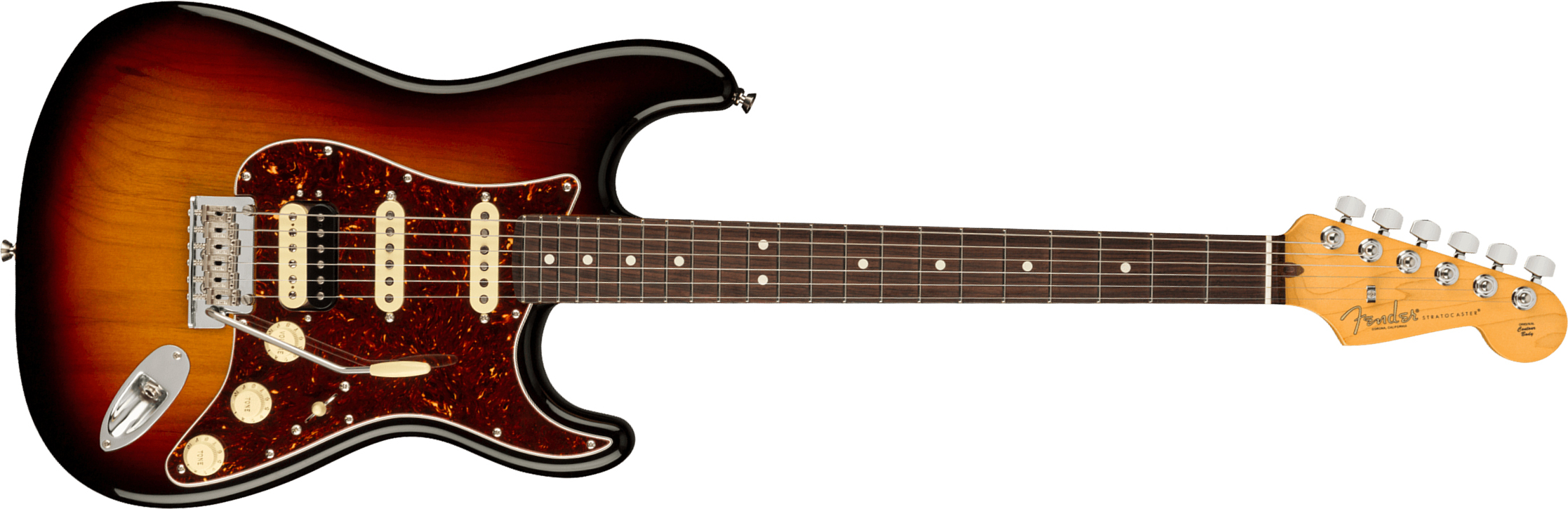 Fender Strat American Professional Ii Hss Usa Rw - 3-color Sunburst - Str shape electric guitar - Main picture