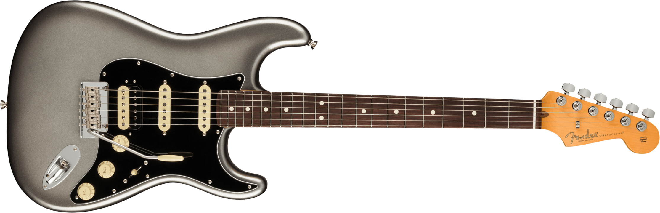 Fender Strat American Professional Ii Hss Usa Rw - Mercury - Str shape electric guitar - Main picture