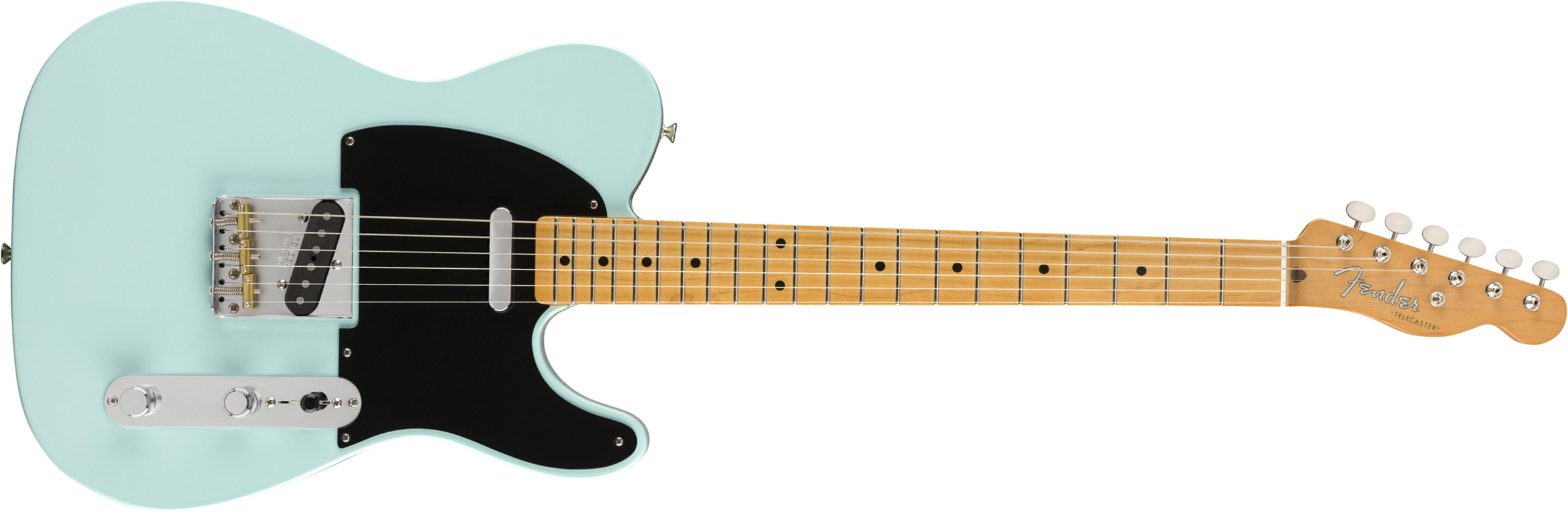 Fender Tele 50s Vintera Modified Mex Mn - Daphne Blue - Tel shape electric guitar - Main picture