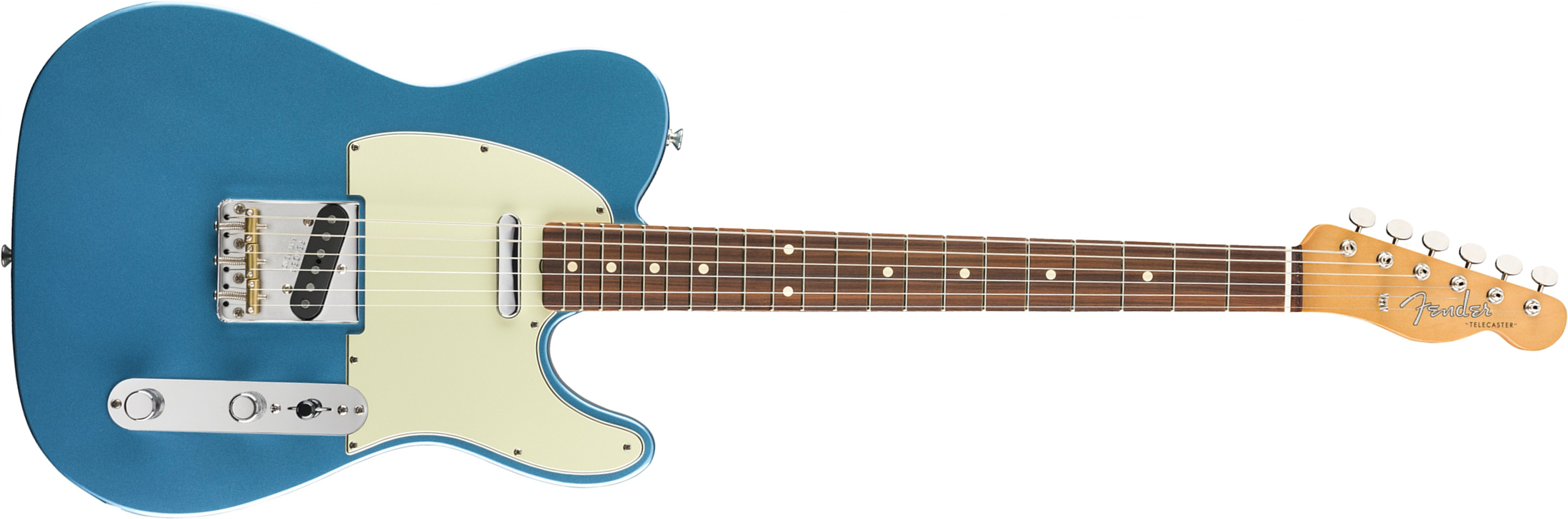 Fender Tele 60s Vintera Modified Mex Pf - Lake Placid Blue - Tel shape electric guitar - Main picture