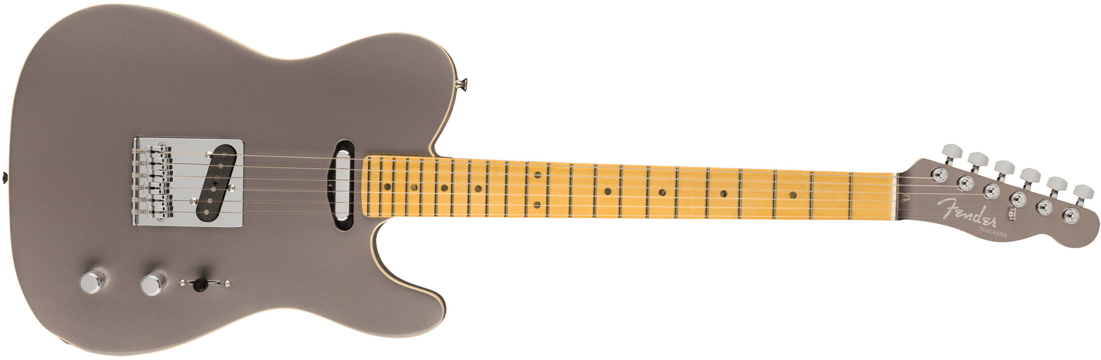Fender Tele Aerodyne Special Jap 2s Ht Mn - Dolphin Gray Metallic - Tel shape electric guitar - Main picture