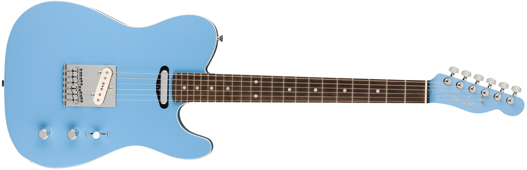 Fender Tele Aerodyne Special Jap 2s Ht Rw - California Blue - Tel shape electric guitar - Main picture
